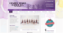 Desktop Screenshot of dancingcenterstage.com